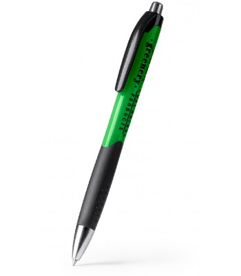 Διαφημιστικό Στυλό  με Μηχανισμό Πατήματος, Μαλακή Λαβή & Custom Εκτύπωση